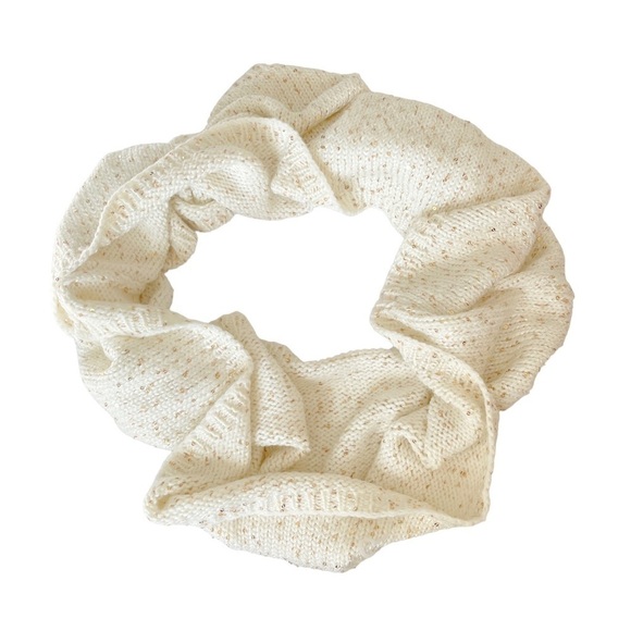 Calvin Klein Winter White Gold Sequin Detail Infinity Scarf‎ - Picture 1 of 7